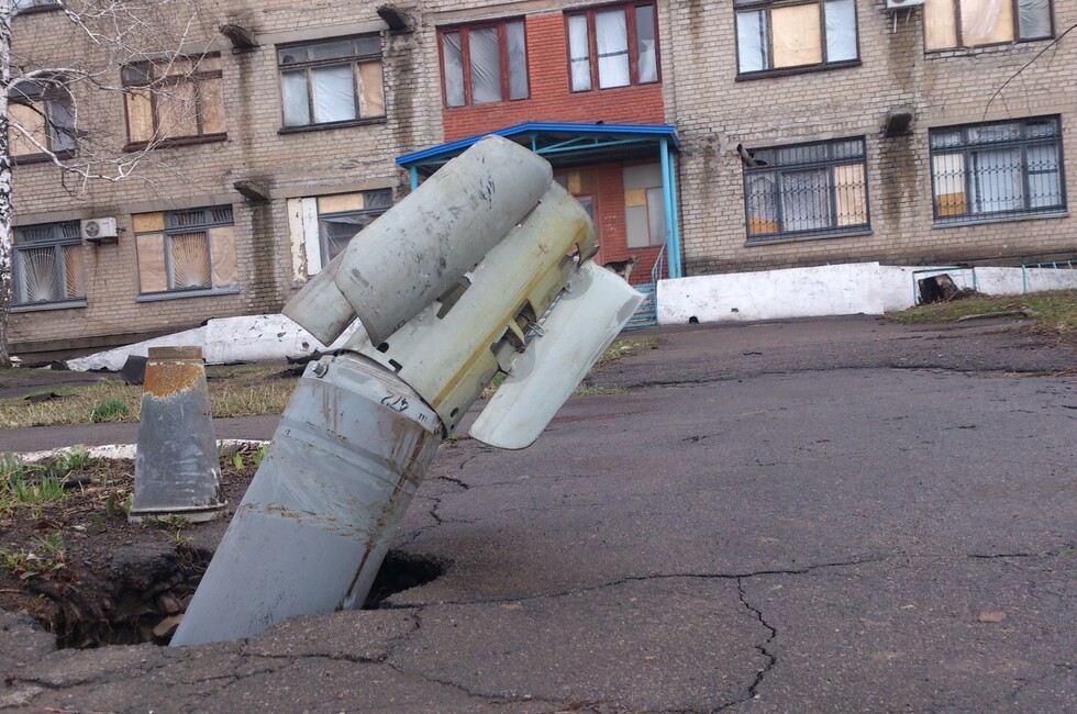 Фото: послевоенный Дебальцево, февраль-март 2015 года, архив.