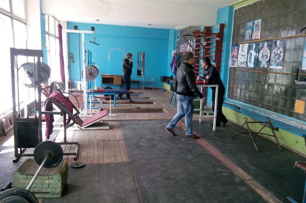 Спортзал в Дебальцево, 24.04