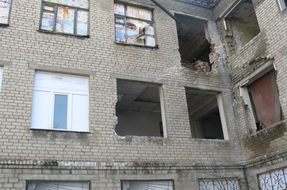 Интернат №19 до ремонта. Фото: Минстрой ДНР