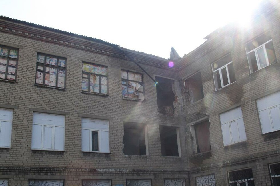 Интернат №19 до ремонта. Фото: Минстрой ДНР