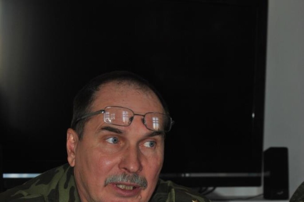 Председатель Союза писателей ДНР Федор Березин