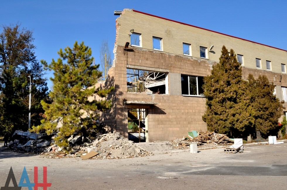 Донецкий краеведческий музей после обстрелов