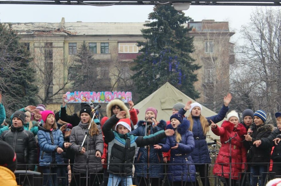 Фото предоставлено мэрией Дебальцево