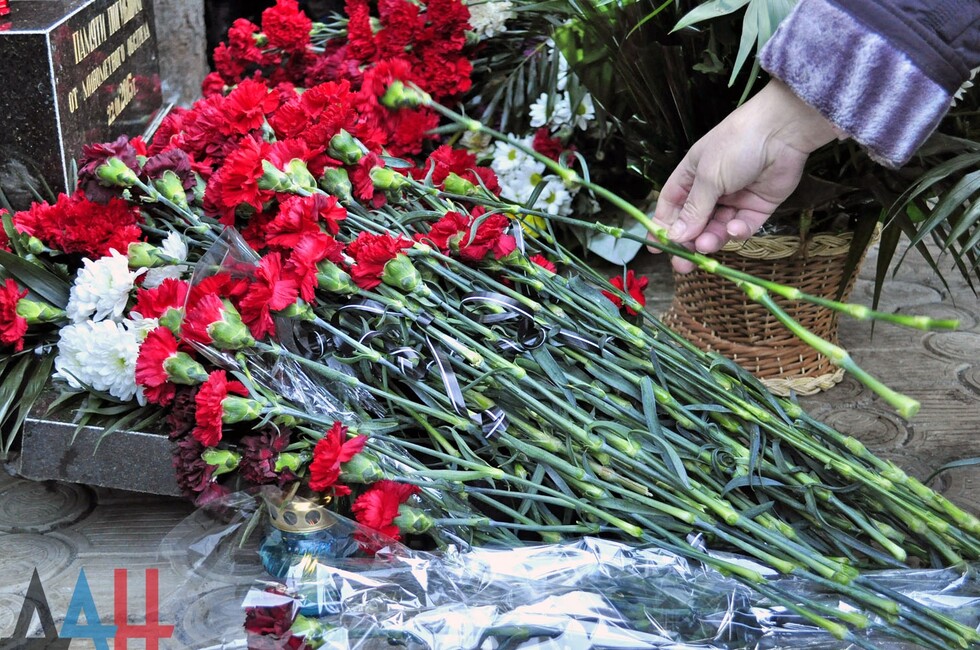 Открытие памятника жертвам обстрела Боссе, 22.01.2016