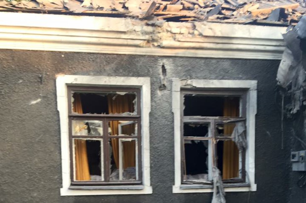 Обстрел Донецка 19.07.2016/Фото: Минобороны ДНР