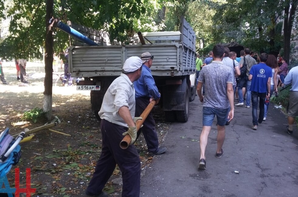 Ясиноватая, 1 августа 2016 года