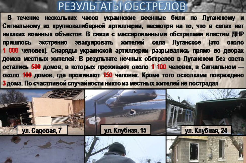 Графика: оперативное командование ДНР