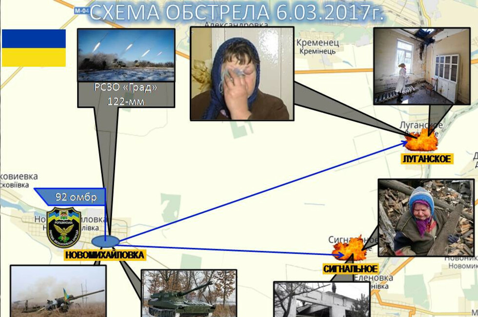 Графика: оперативное командование ДНР