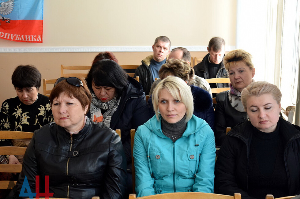 Встреча с трудовым коллективом Макеевского филиала ЕМЗ