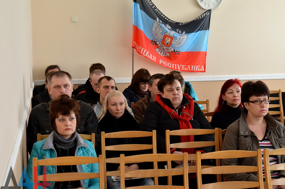 Встреча с трудовым коллективом Макеевского филиала ЕМЗ