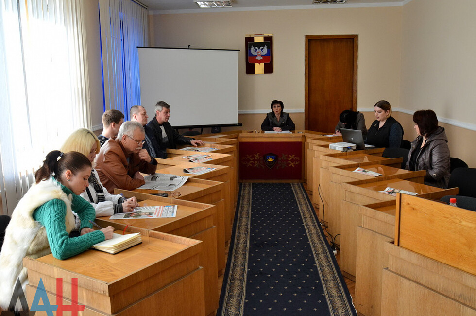 Встреча с трудовым коллективом Макеевского филиала ЕМЗ