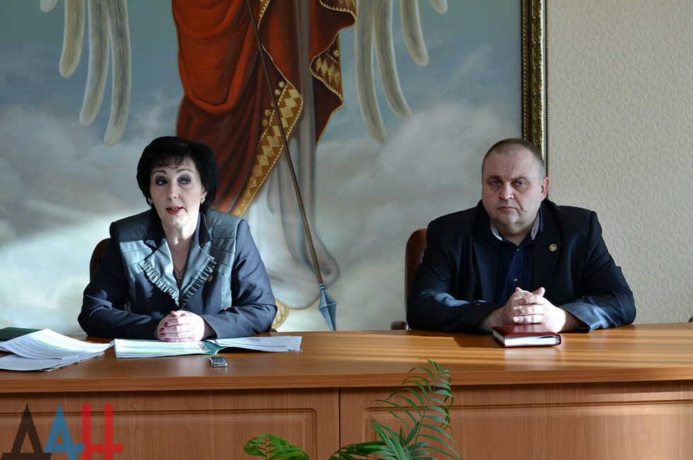 Встреча с трудовым коллективом "Макеевкокс"