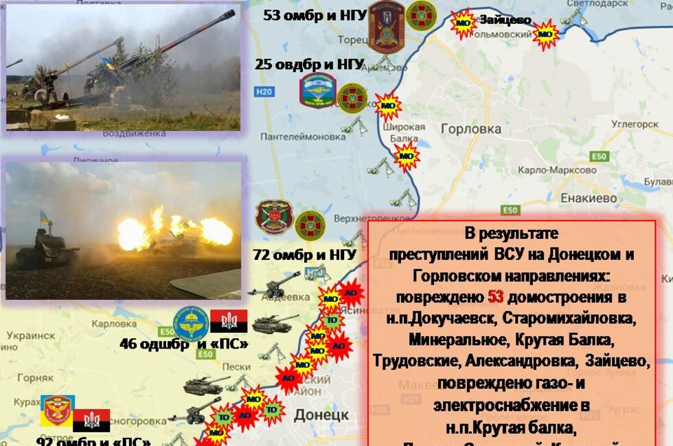 Слайд: Оперативное командование ДНР