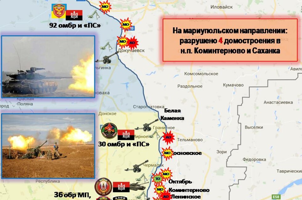 Слайд: Оперативное командование ДНР