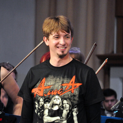 Данил Милка, руководитель музыкальной части Донецкой государственной академической филармонии