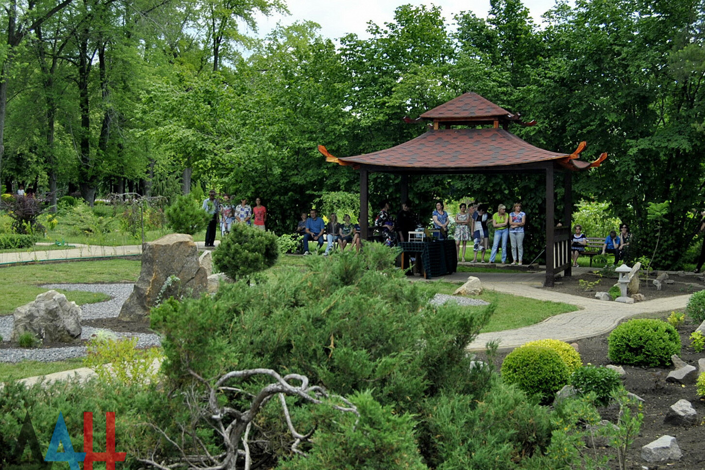 Японский сад в Ботаническом саду