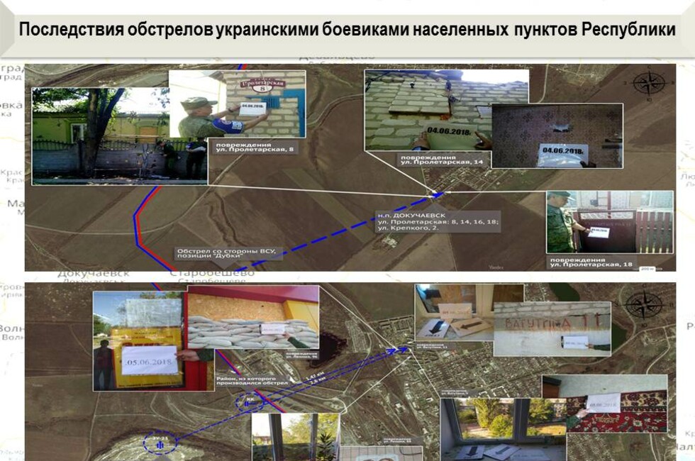 Графика: Оперативное командование ДНР