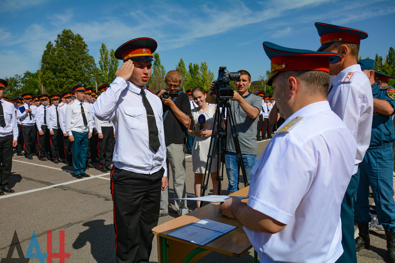 Донецкий военный лицей им. Берегового отпраздновал 25-летие с начала своей  работы - Наука - ДАН