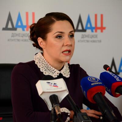 Ольга Позднякова, председатель Центральной избирательной комиссии ДНР