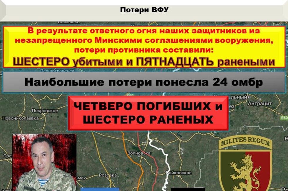 Графика: Оперативное командование ДНР