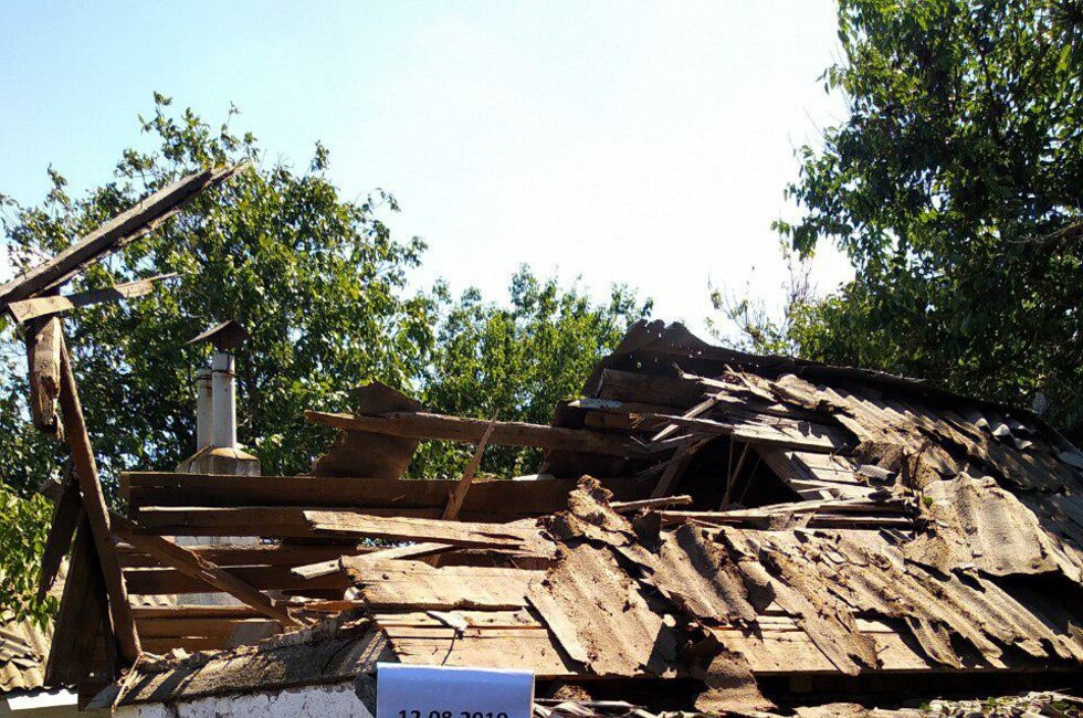 Фото: Представительство ДНР в Совместном центре по контролю и координации режима прекращения огня, село Октябрь, 12 августа