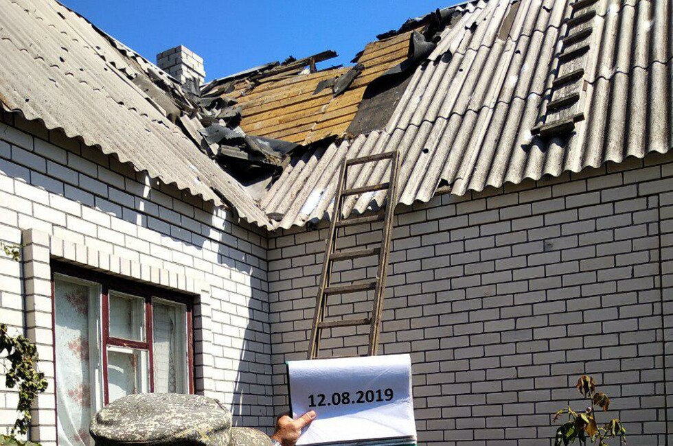 Фото: Представительство ДНР в Совместном центре по контролю и координации режима прекращения огня, село Октябрь, 12 августа