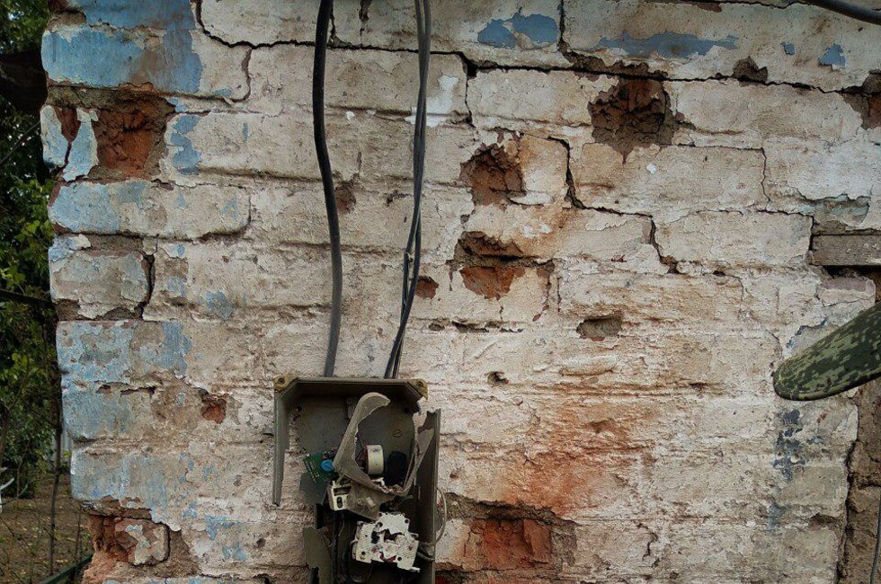 Фото: Представительство ДНР в Совместном центре по контролю и координации режима прекращения огня, село Октябрь, 12 августа