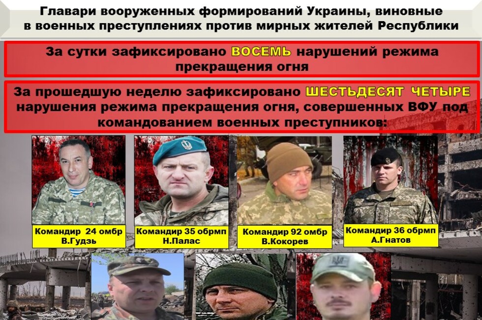 Графика: Оперативное командование ДНР