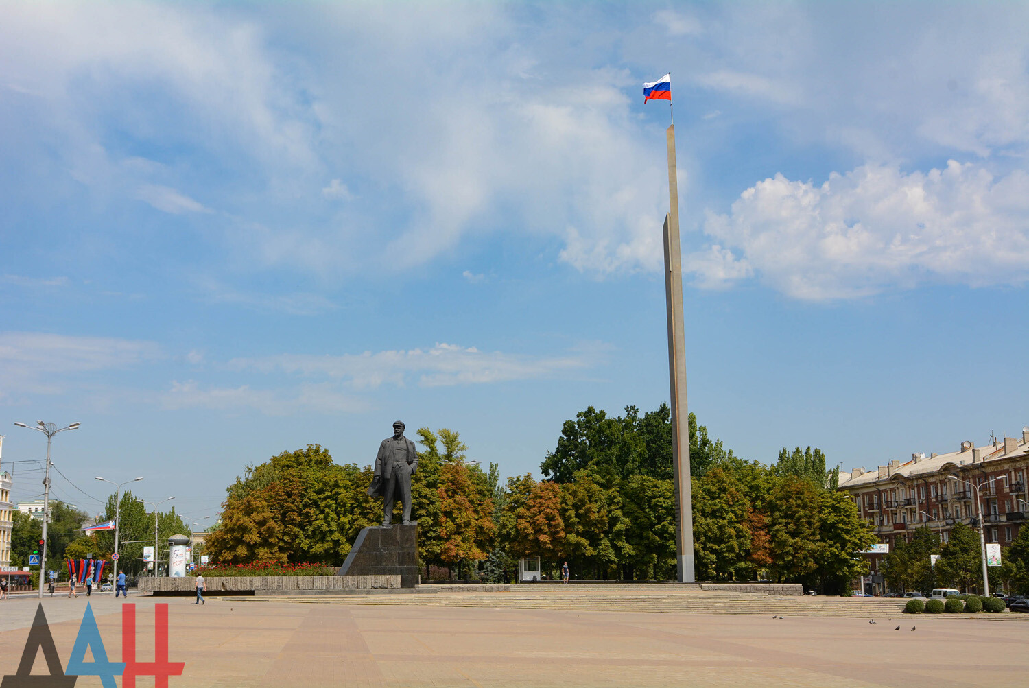 Фото площади ленина в донецке