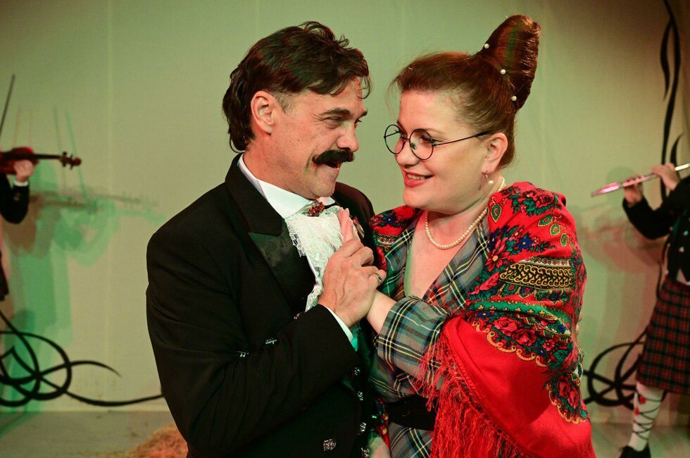 Фрагмент из постановки "Барышня-крестьянка"