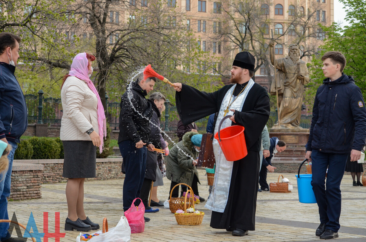 Пасха пресс релиз. В каких храмах в Донецке будут святить Пасхи и когда.