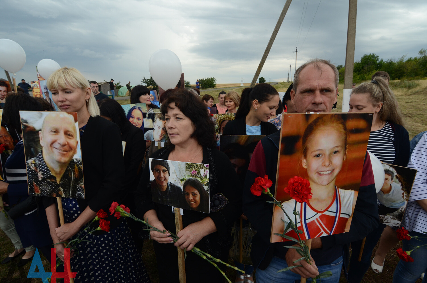 Похороны детей в Донецке в 2014