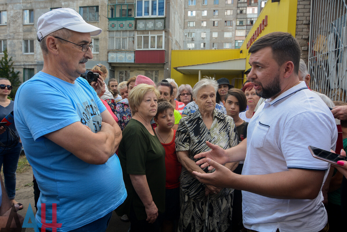 О чем говорил Глава ДНР на встрече с жителями Тореза - Общество - ДАН