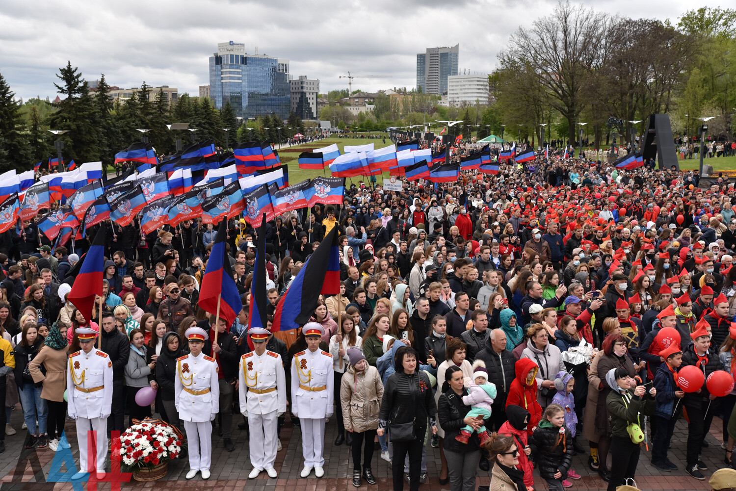 День Победы в Донецке 2012