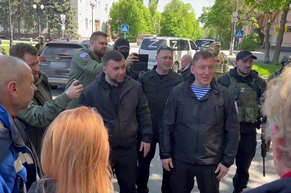 Фрагмент видеозаписи, опубликованной Главой ДНР
