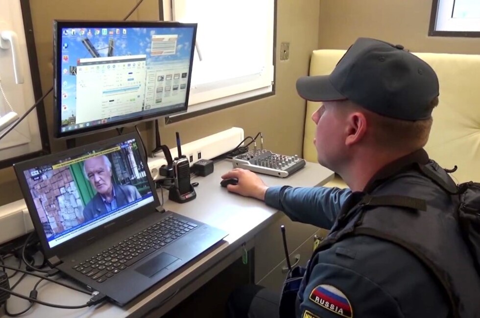 Фрагмент видео МЧС РФ