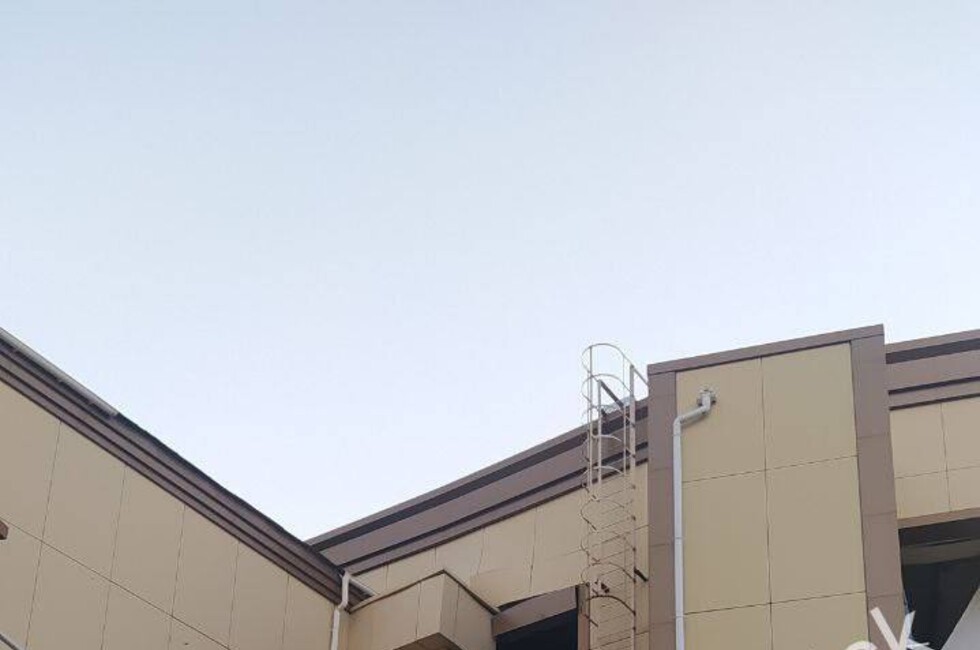 Последствия обстрела здания Центра славянской культуры