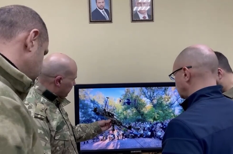 Фрагмент видеозаписи из тг-канала Дениса Пушилина