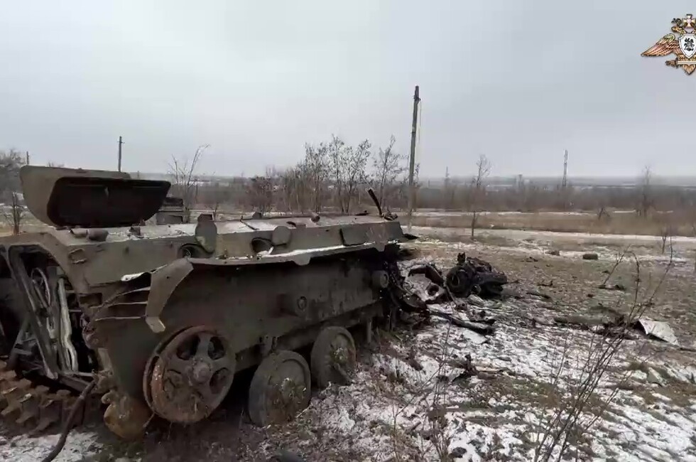 Фрагмент видеозаписи из телеграм-канала НМ ДНР