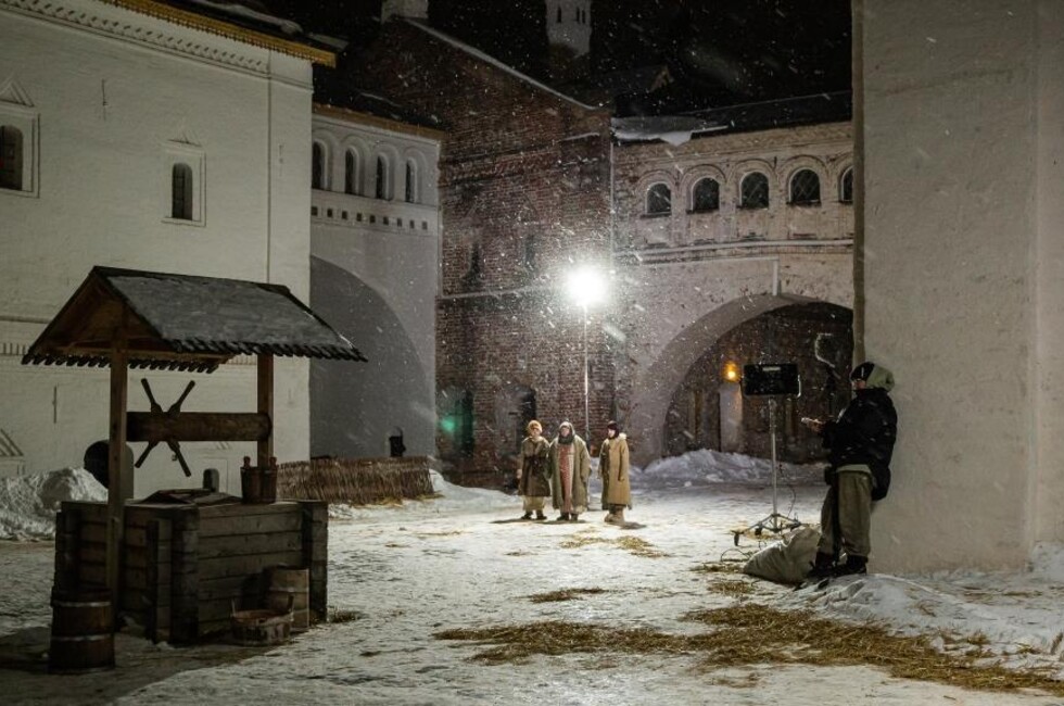 Кадры съемочного процесса