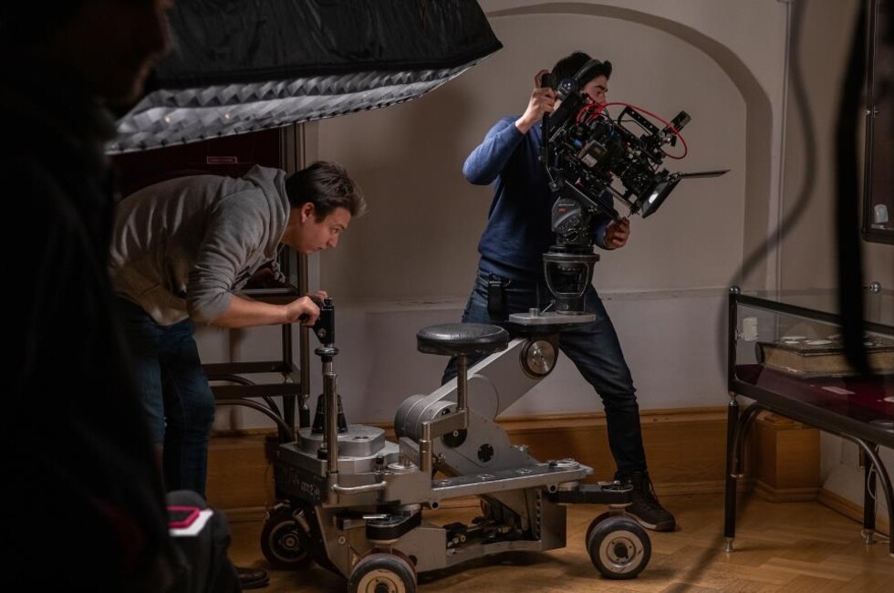 Кадры съемочного процесса