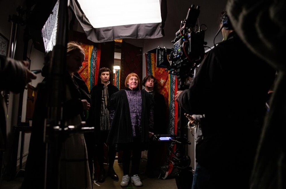 Кадры съемочного процесса