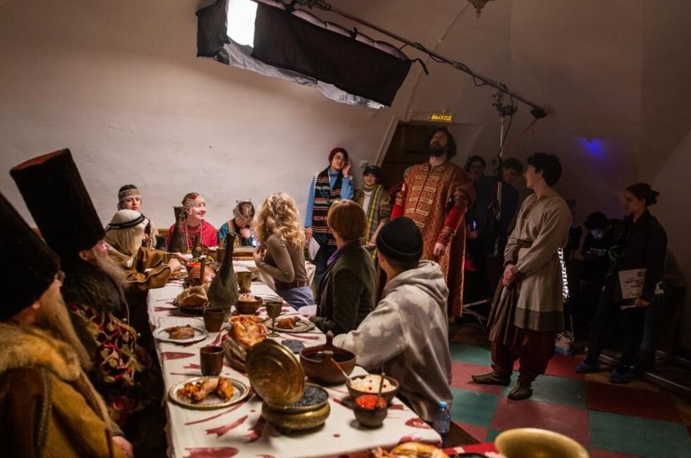 Кадры съемочного процесса