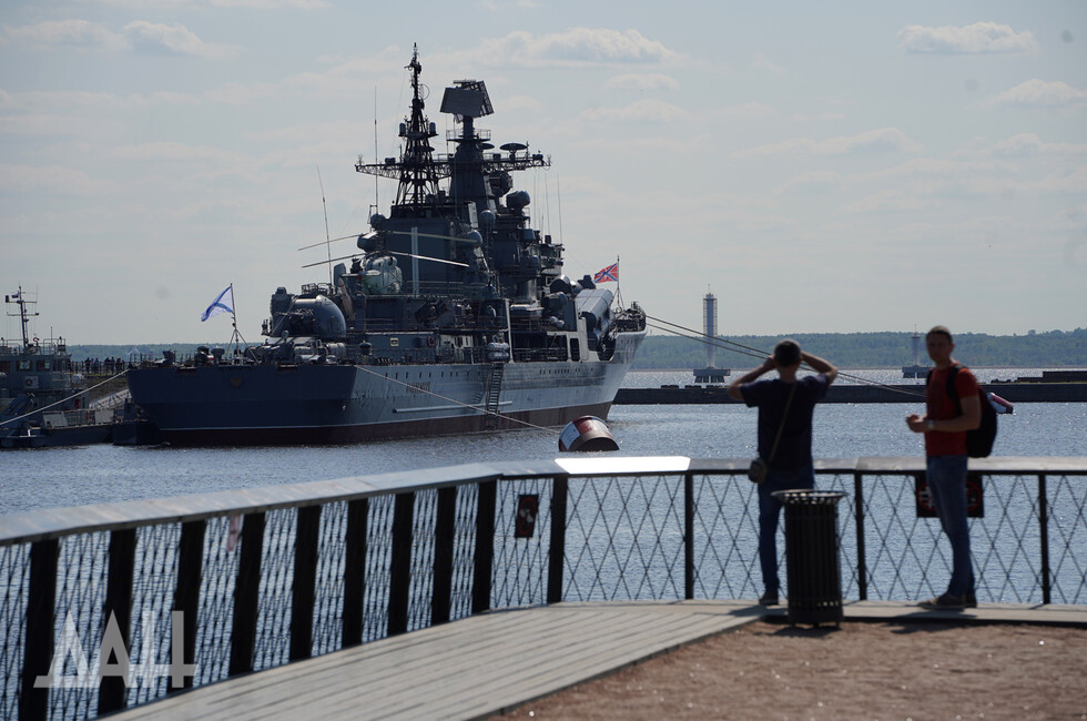 Финский залив в Кронштадте