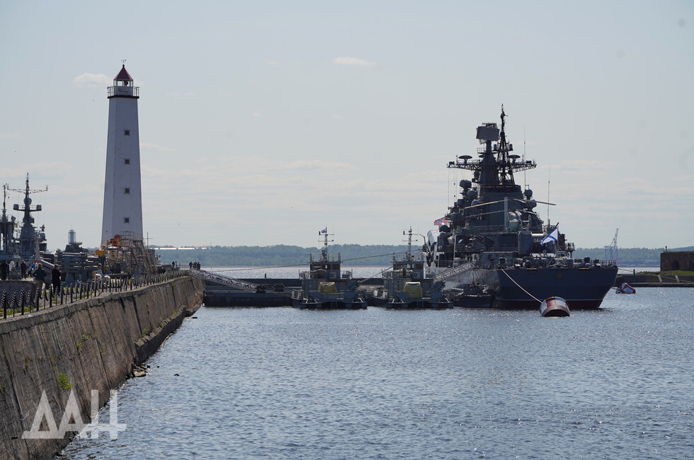 Финский залив в Кронштадте