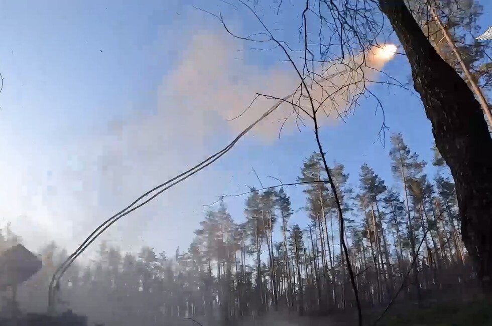 Фрагмент видеозаписи из ТГ-канала Минобороны РФ