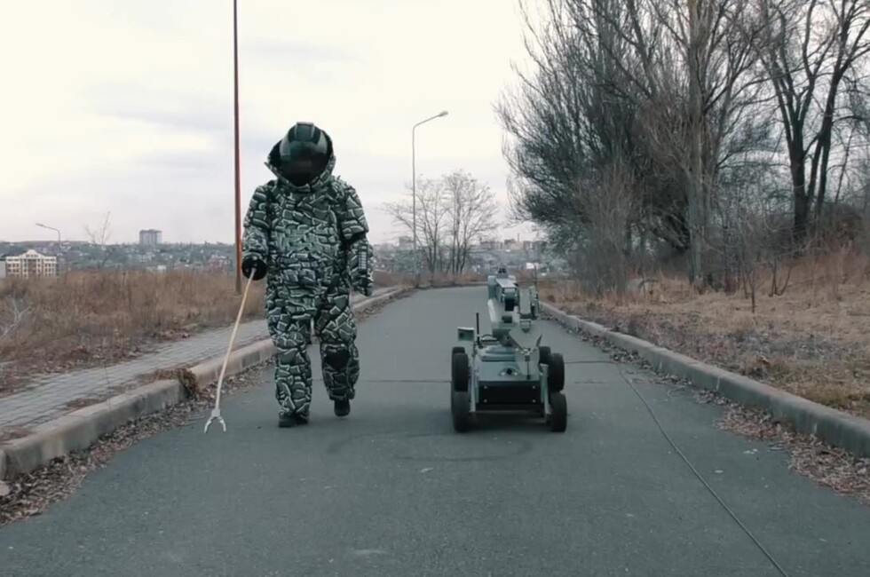 Фрагмент видеозаписи из официального ТГ-канала Штаба обороны ДНР