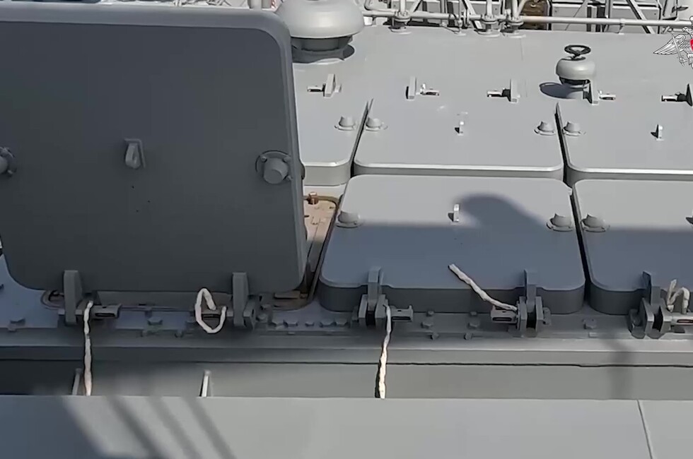 Фрагмент видеозаписи из официального ТГ-канала Минобороны РФ