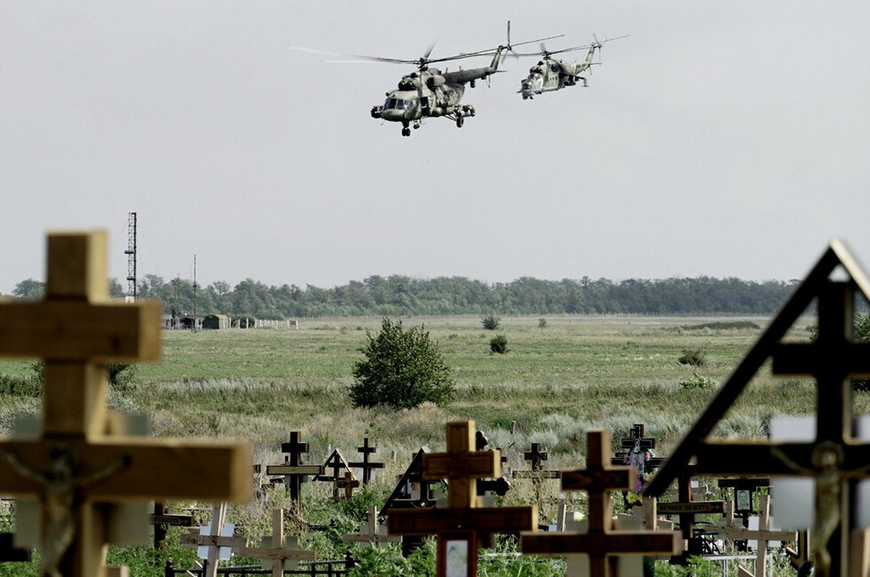 Работа авиации в зоне СВО. Фото предоставлено Сергеем Венявским