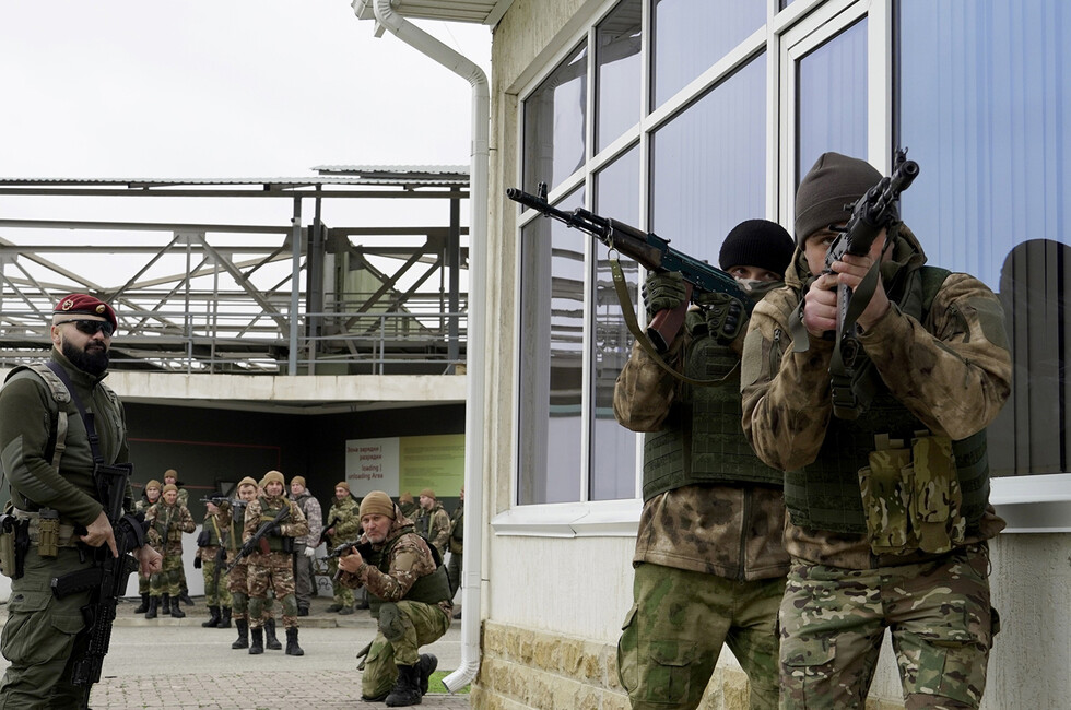 Российский Университет Спецназа (Чечня, Гудермес) стал кузницей кадров для добровольцев и контрактников, участвующих в СВО. Фото предоставлено Сергеем Венявским